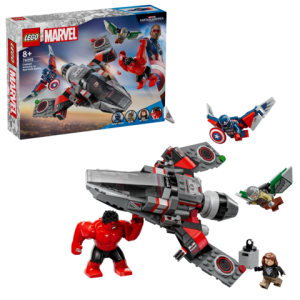 76292 Captain America i kamp mot Red Hulk