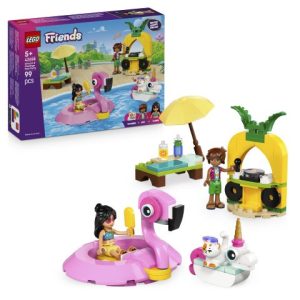 42658 Poolparty med enhjørning og flamingo