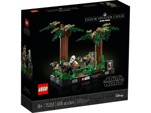75353 Diorama med speederjakt på Endor