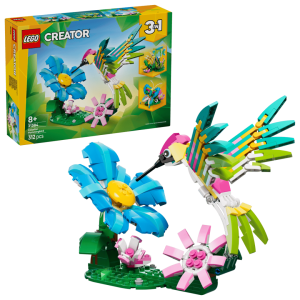 31384 Ville dyr: fargeglad kolibri 3i1